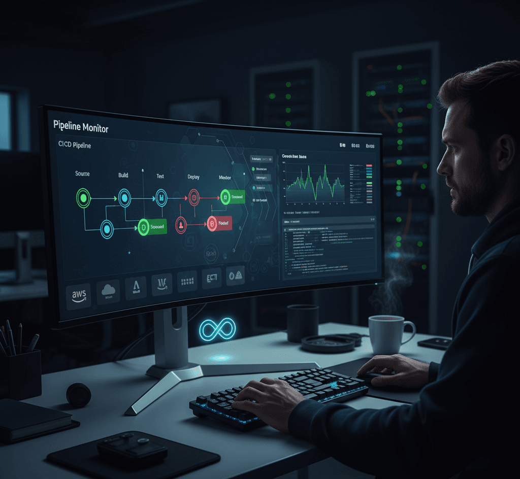 Pipeline Monitor: A Real-Time CI/CD Dashboard for AWS CodePipeline