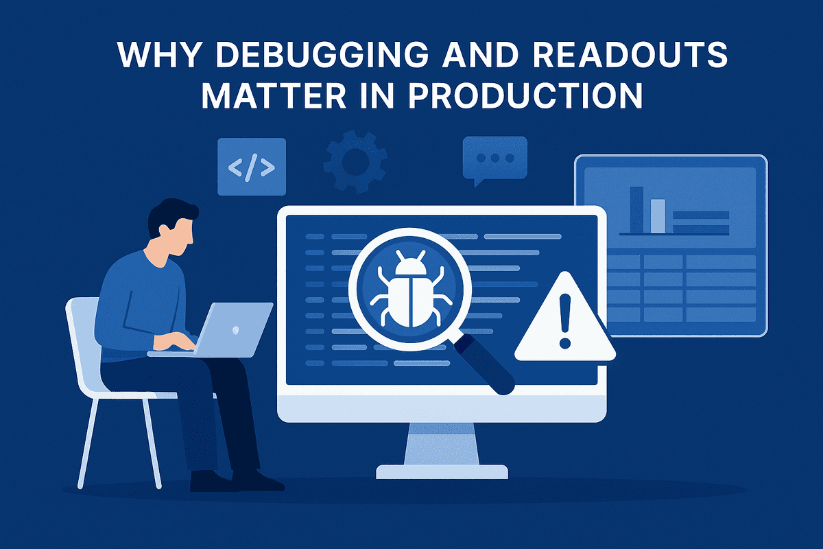 Why Debugging and Readouts Matter in Production